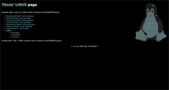 Desktop Screenshot of linux.7gods.org
